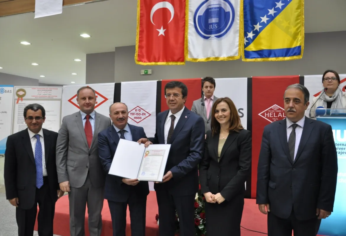 International University of Sarajevo received the Quality Certificates