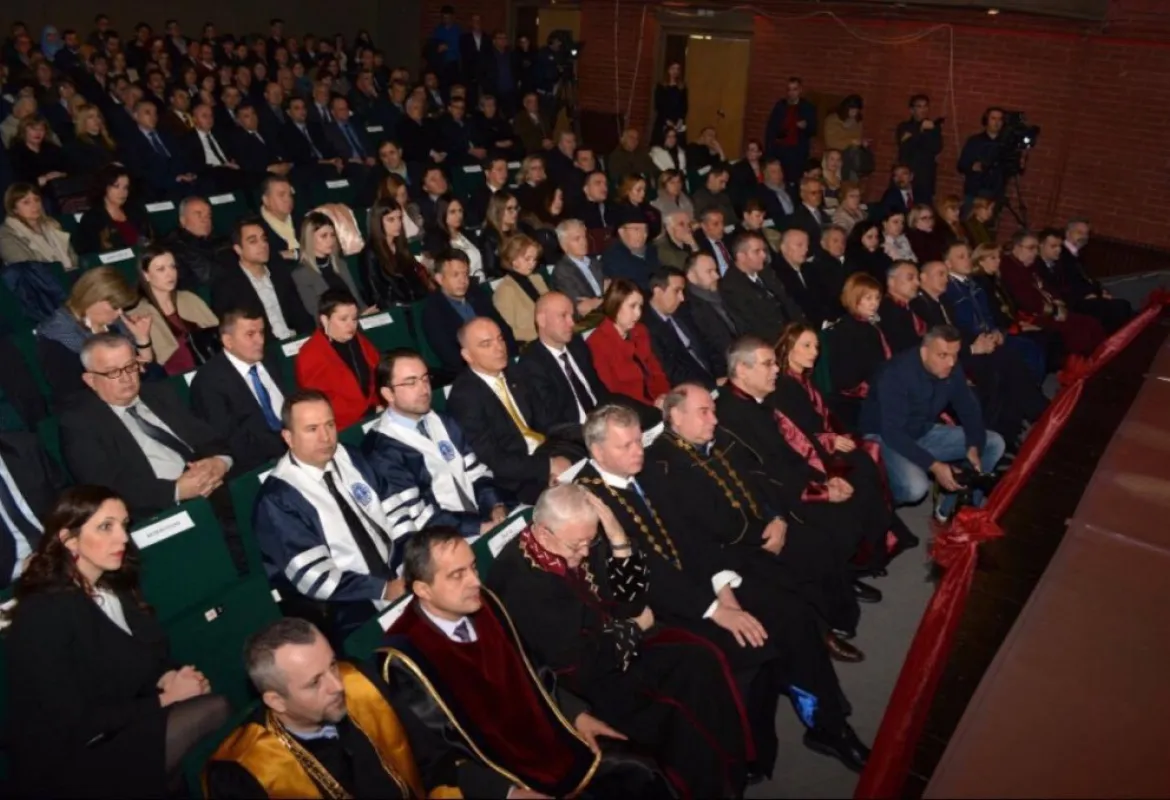 Representatives of IUS at Ceremony Marking 40th Anniversary of Džemal Bijedić University 