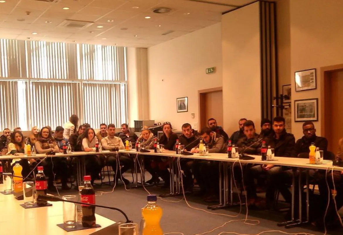 50 IUS students visited Delegation of the EU in BiH