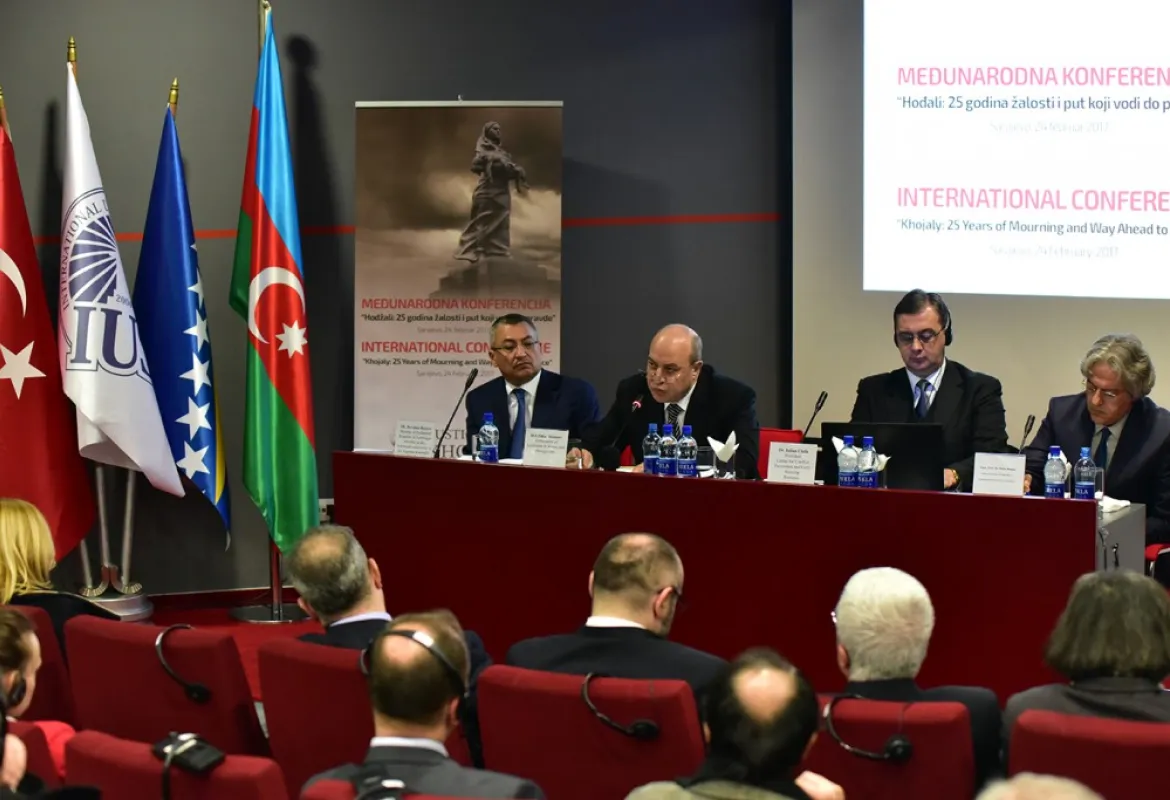 Conference "Khojaly: 25 Years of Mourning and Way Ahead to Justice" Held at IUS