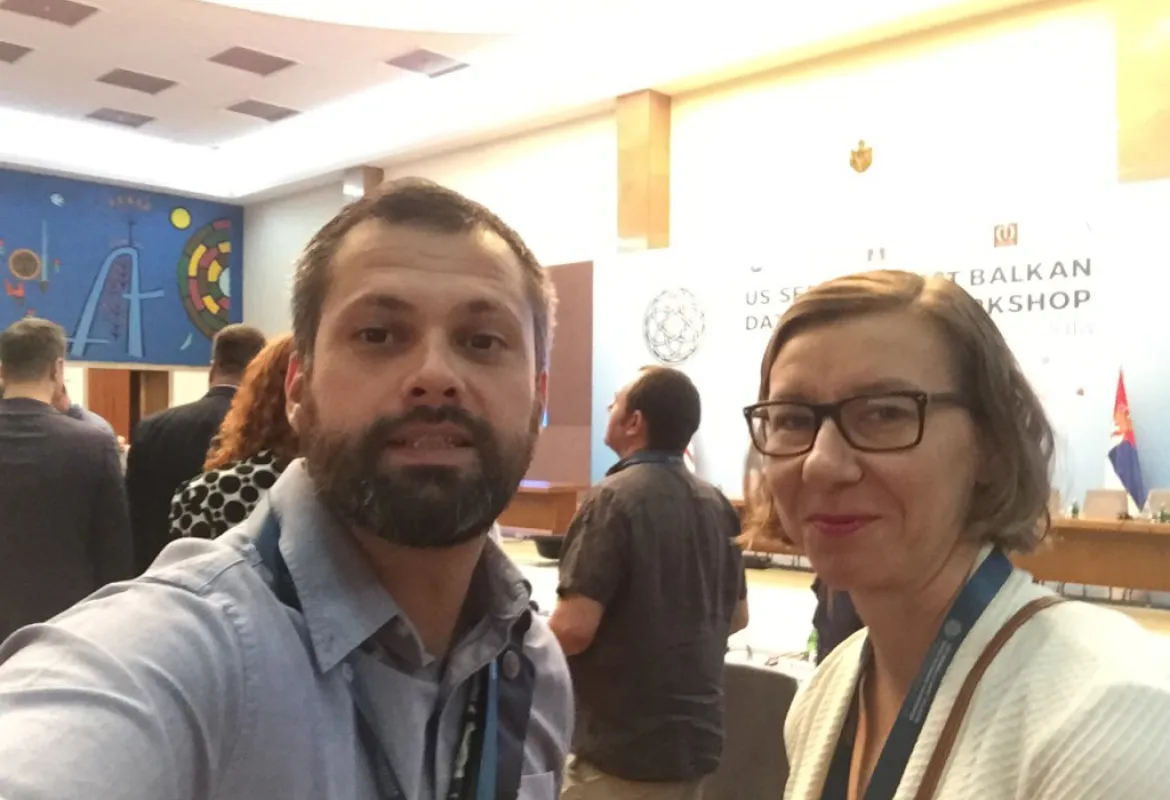  Belgrade: Dr. Jasminka Hasić and doc. Dr. Emin Tahirović attended the conference US-SERBIA & WEST BALKAN DATA SCIENCE WORKSHOP