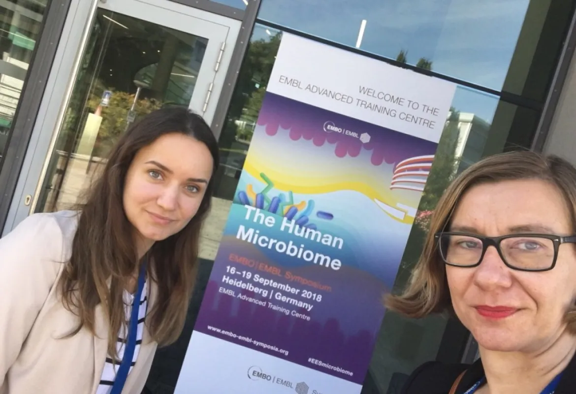 Heidelberg: Dr. Jasminka Hasić participated in the EMBO/EMBL Symposium: The Human Microbiome