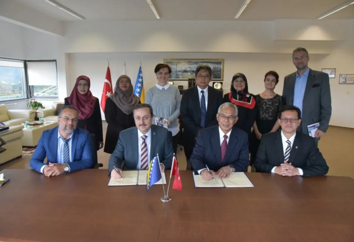Universiti Technologi MARA (UiTM) from Malaysia and International University of Sarajevo (IUS) entered into Memorandum of Understanding (MoU)