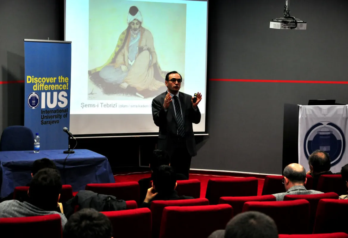 The conference named as "Mevlânâ Rûmi and Spiritual Journey" was held at IUS