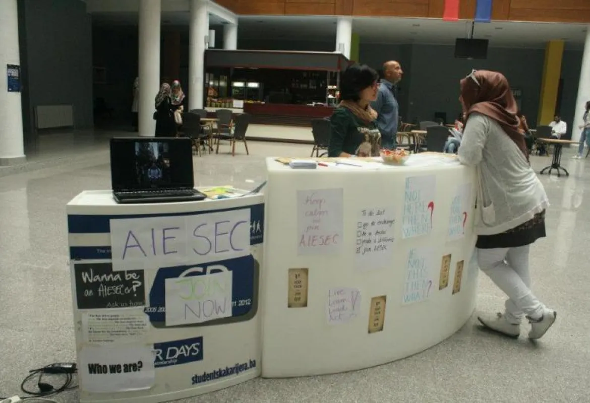 Predstavnici AISEC-a na IUS-u