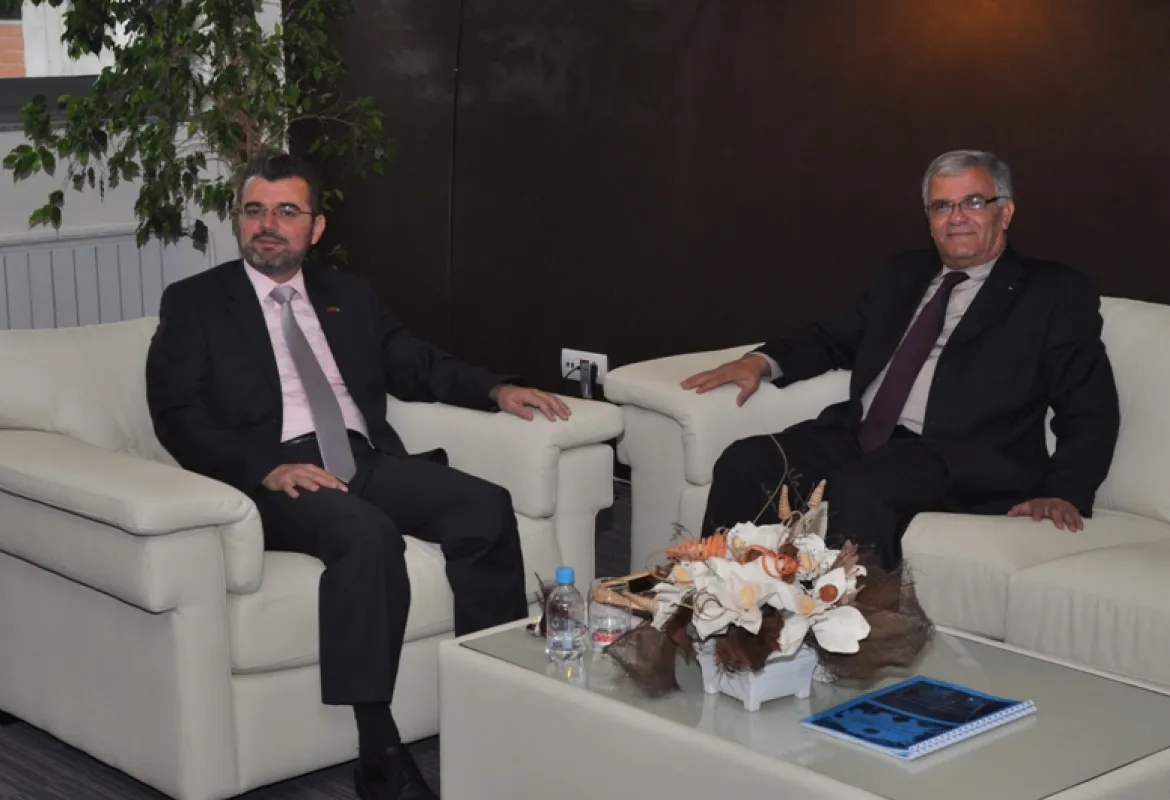 Palestinian Ambassador visited the International University of Sarajevo 