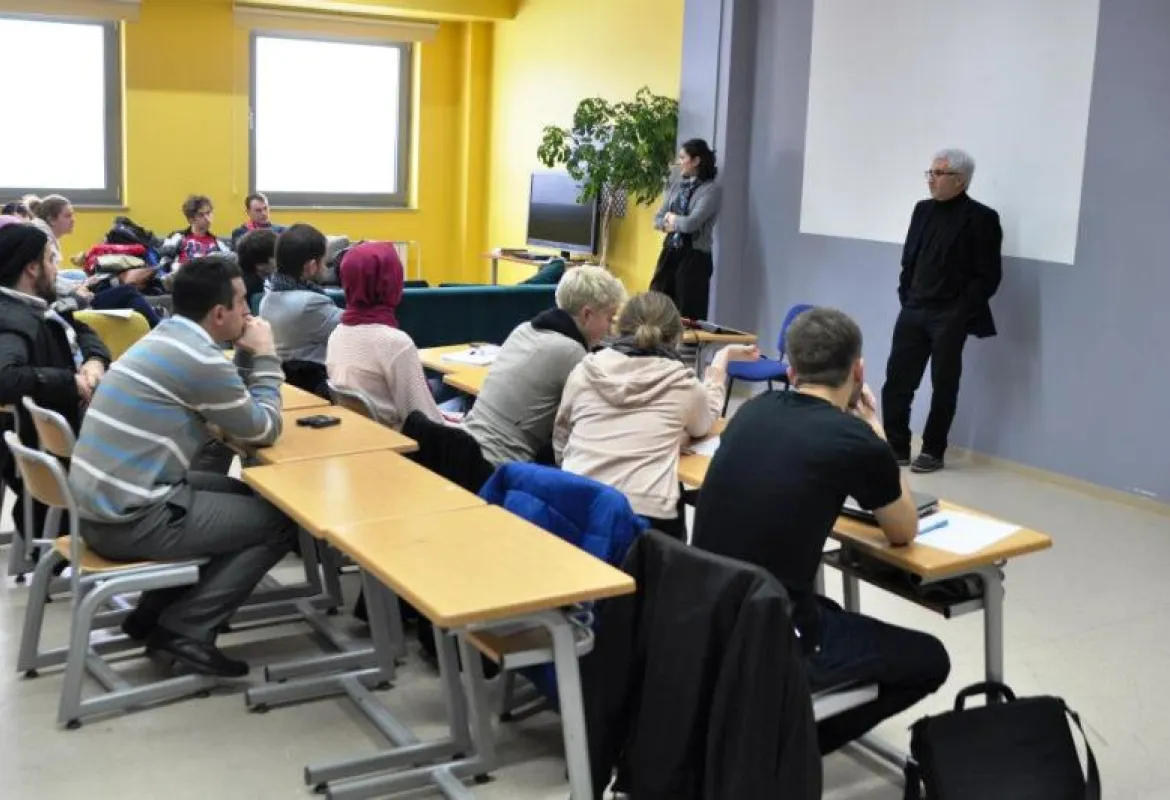 Prof. Hasan Öztürk visited IUS