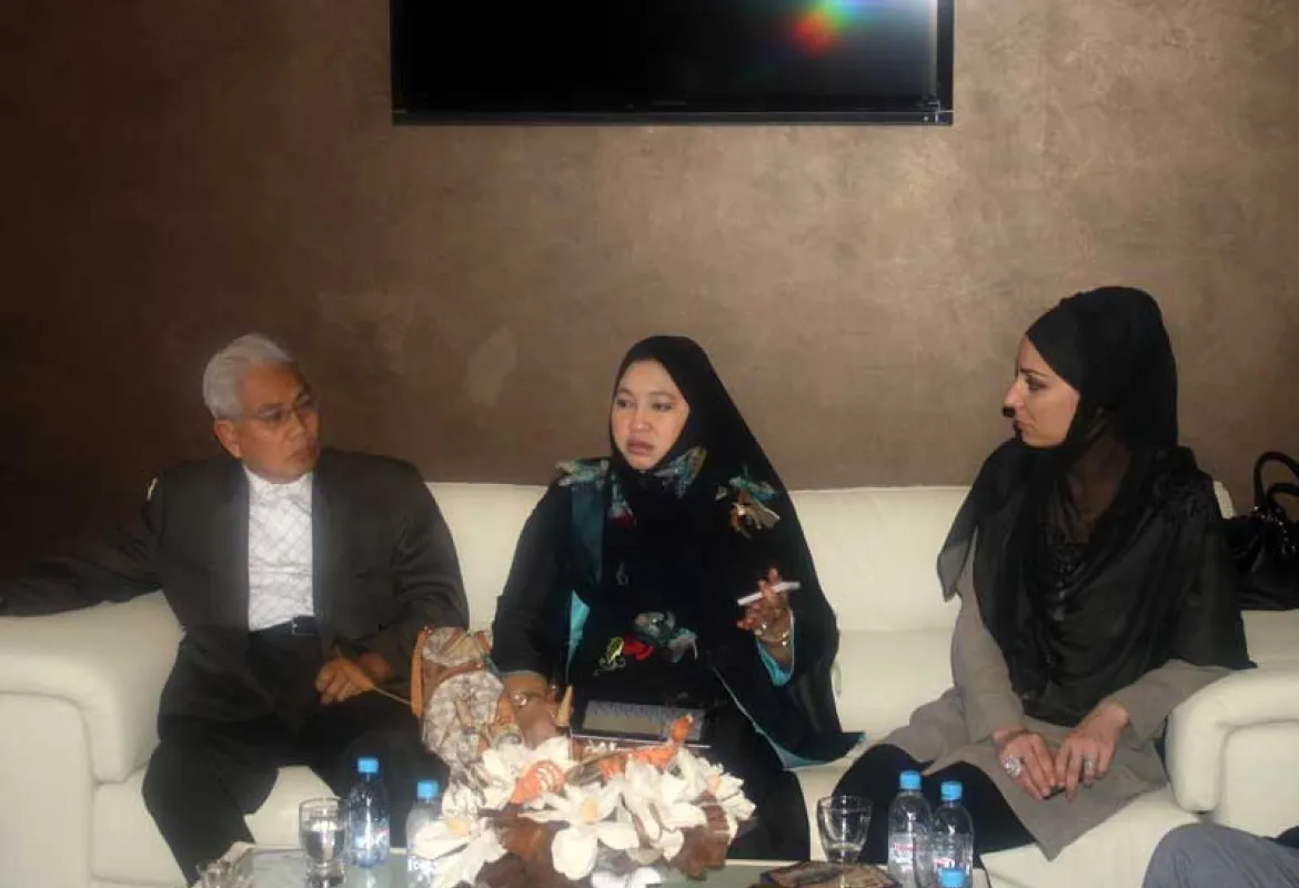 IUS Malezya'dan gelen misafirlerini ağırladı