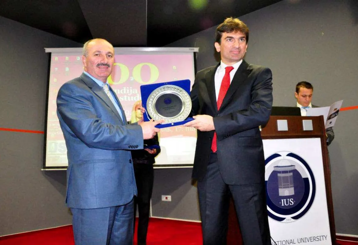 Conference "Review of the World Economy, Dr.Murat Yalçıntaş " was held at IUS