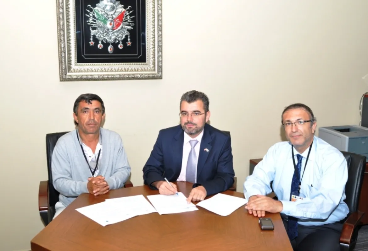 Signed memorandum on cooperation between IUS and the Ondokuz Mayis University