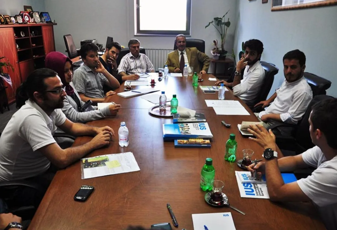 Meeting between Vice Rector and SPIUS