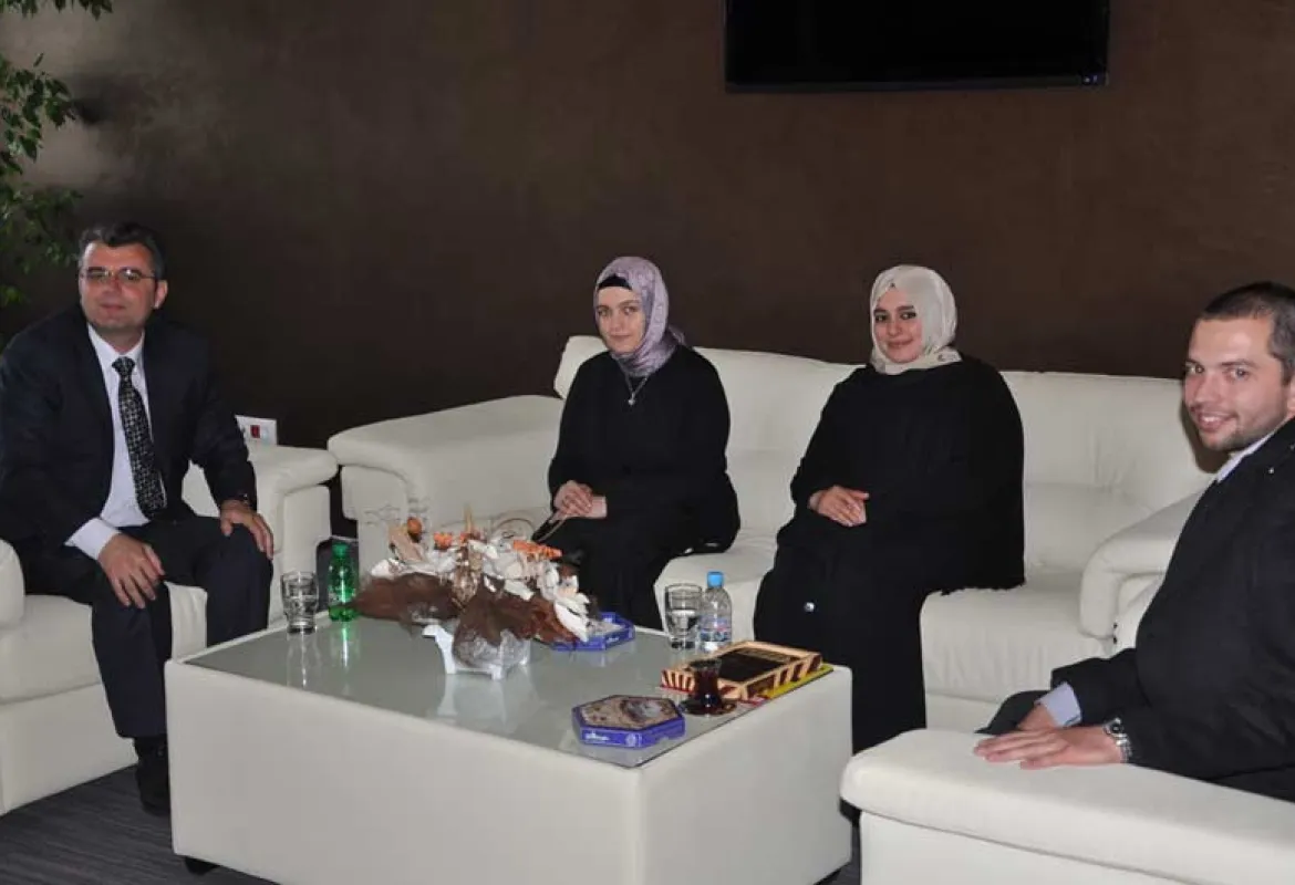 Representatives of the Bosnian Turkish student Association visited Rector