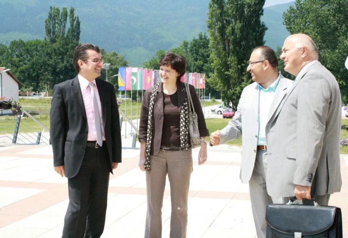Delegation of the Government of Tuzla Canton visited IUS