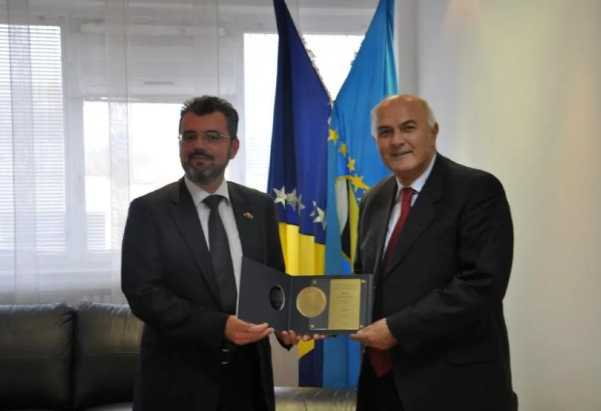 IUS Rector Prof. Dr. Çınar visited Tuzla