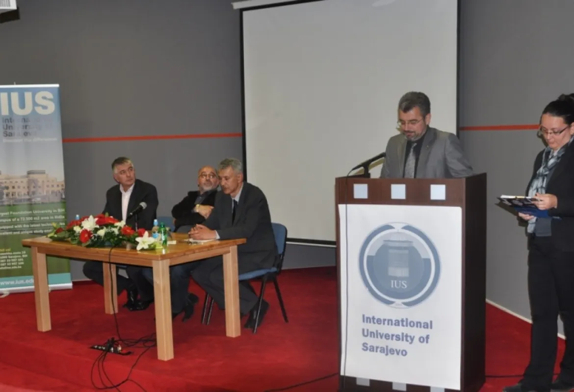 Book promotion of Assoc. Prof. Dr. Edin Jahić on "Architectural constructions - principles, systems and materials"