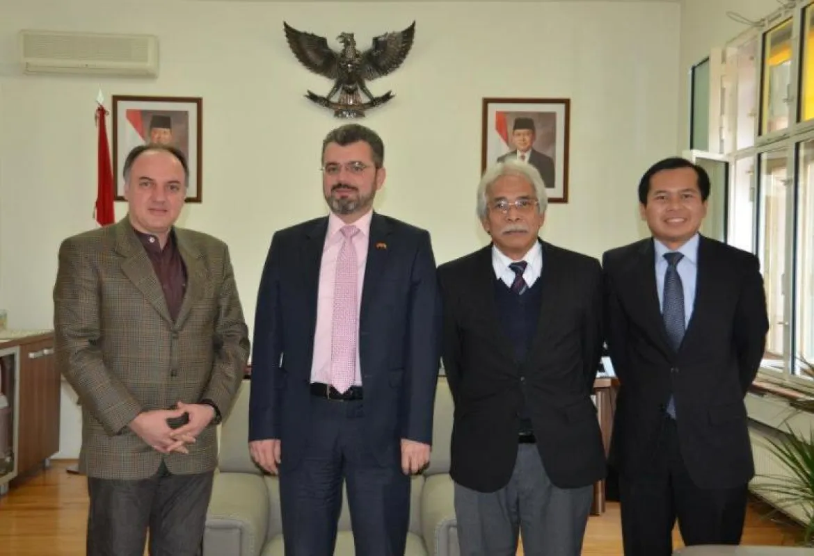 IUS Rector visited the ambassador of Indonesia