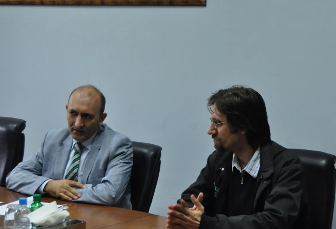 Prof. Dr. Metin Toprak, an Expert in Bologna Educational Process, Engaged at IUS