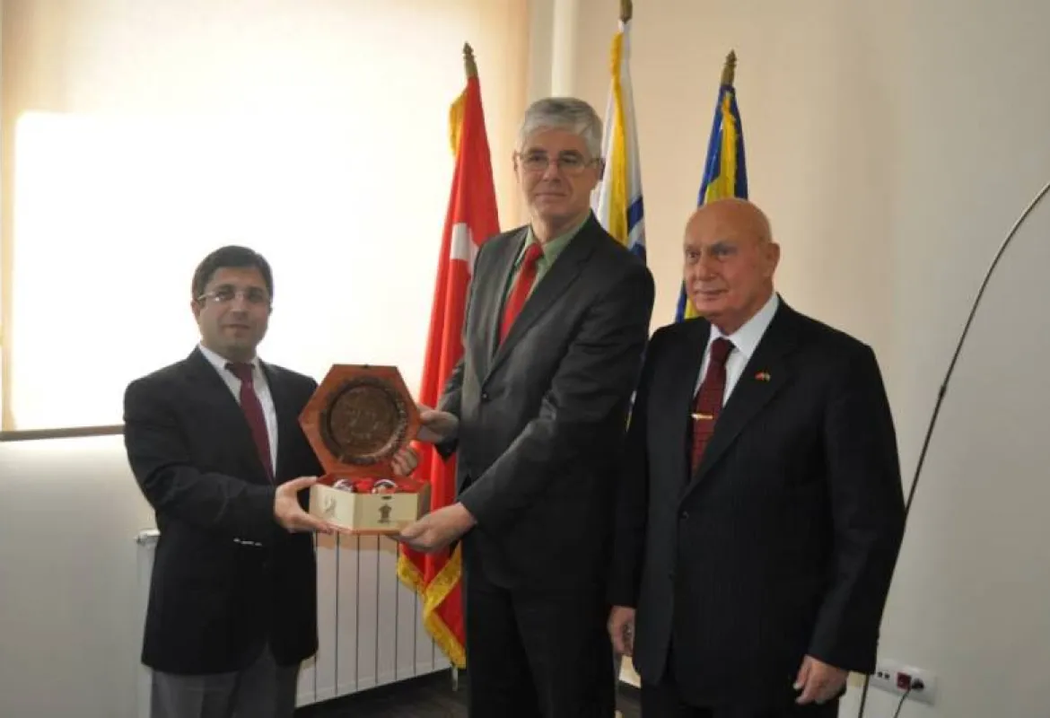 Minister of Defense of B&H and the Honorary Consul of Bosnia and Herzegovina to Turkey visited IUS