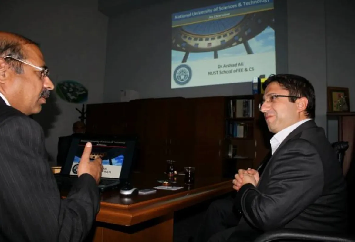 Delegation of the National University of Science and Technology from Pakistan visited IUS