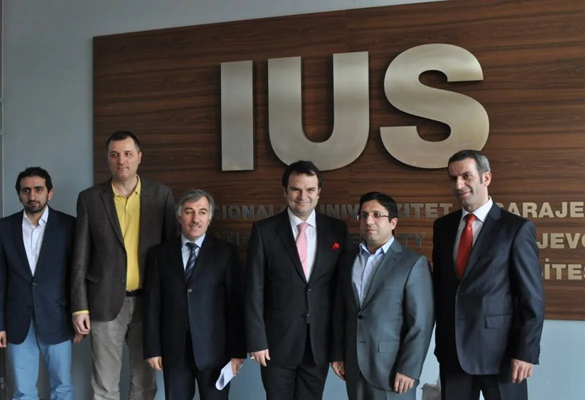 Director General of news agency 'Anadolu' Mr. Kemal Ozturk visited IUS