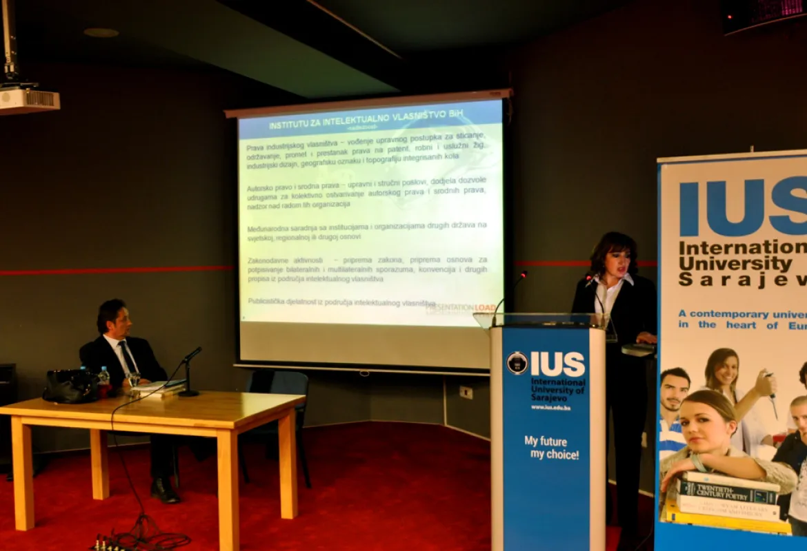 Lecture on "Patents – application process of BiH"