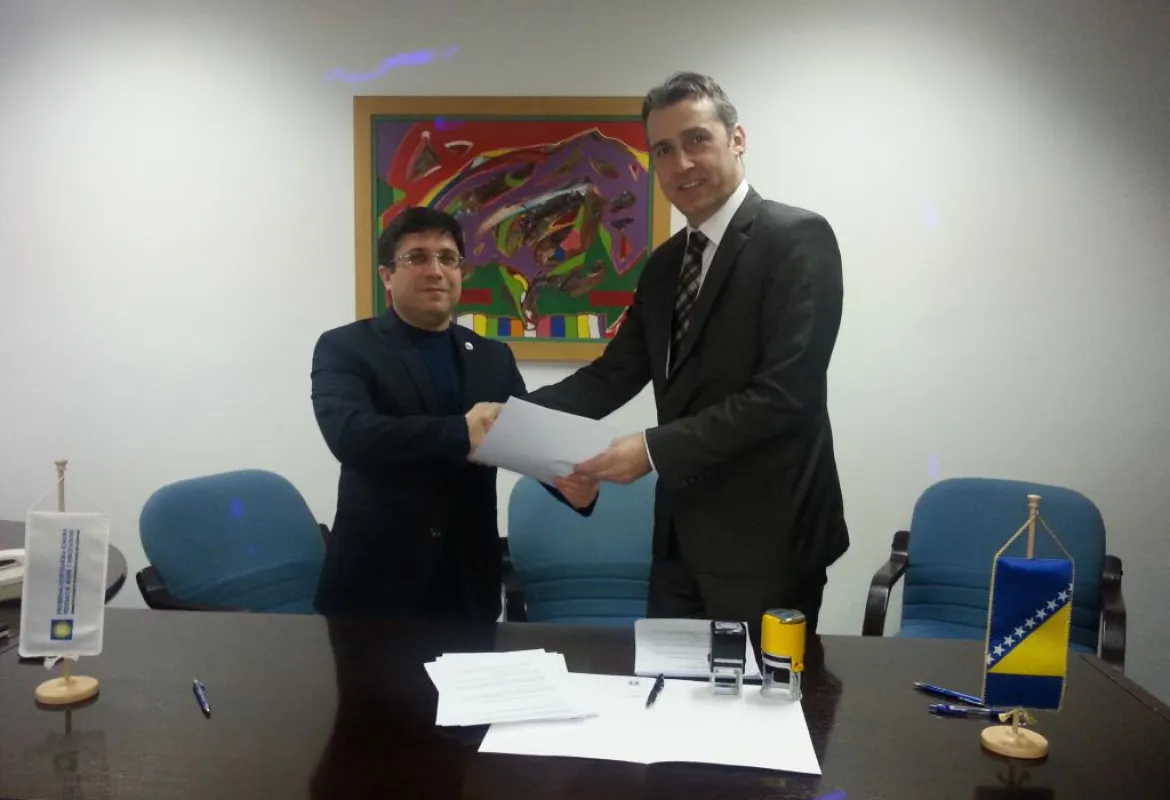 Cooperation Agreement signed between IUS and Chamber of Economy the FBiH