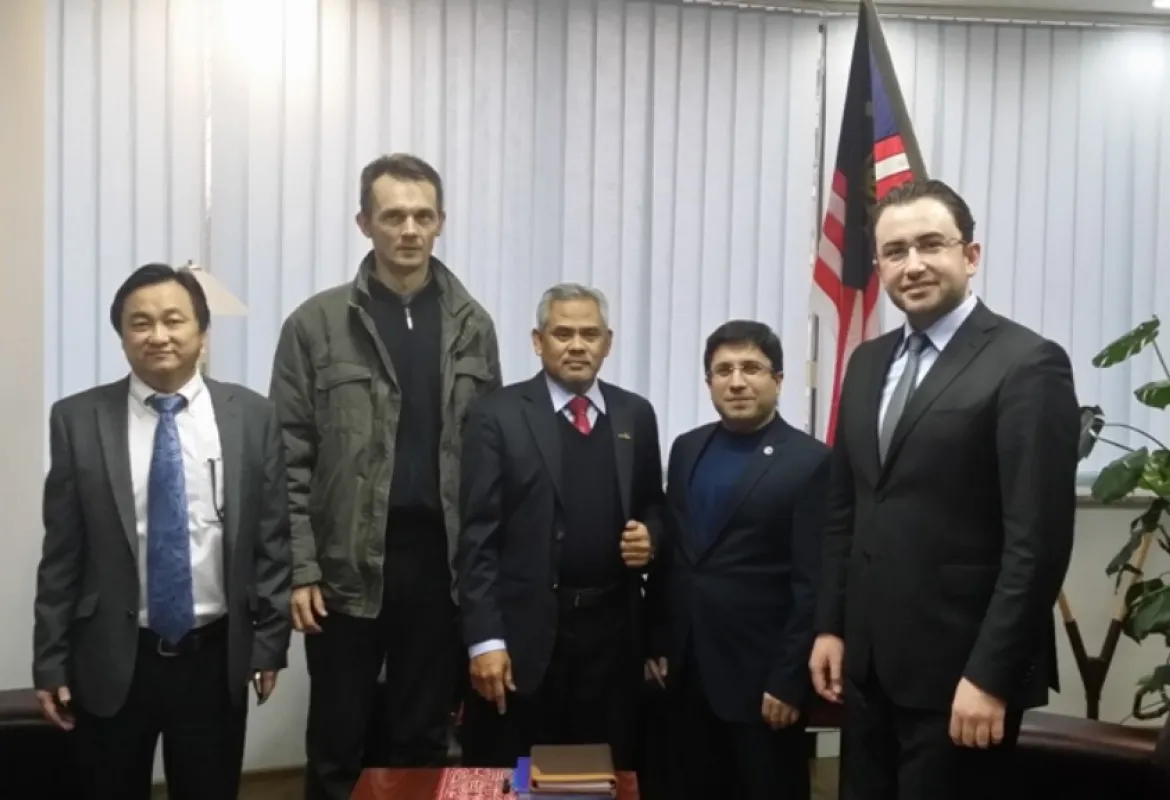IUS Delegation visited the Embassy of Malaysia in Sarajevo