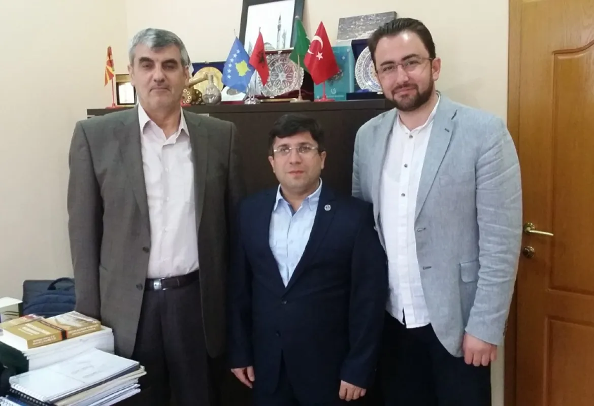 IUS Rector and Vice-Rector visited Macedonia