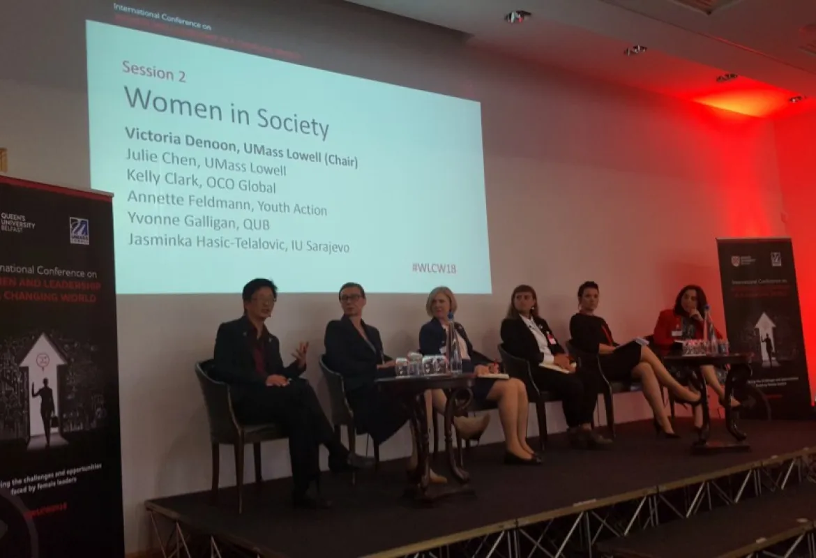 Dr. Jasminka Hasić Telalović participated in the conference “Women and Leadership in a Dynamic World” in Belfast