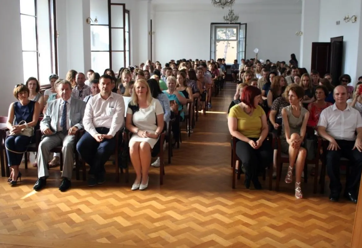 IUS certificates handed to graduates of the Second Gymnasium ''Varaždin''