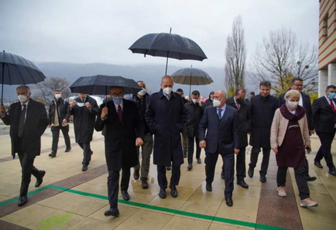 Numan Kurtulmuş, Deputy Chairman of AK Party, Visits IUS