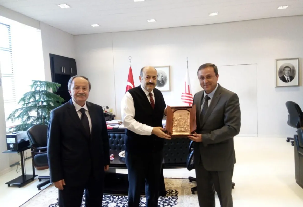 Courtesy Visit to The President of the Council of Higher Education (YÖK)