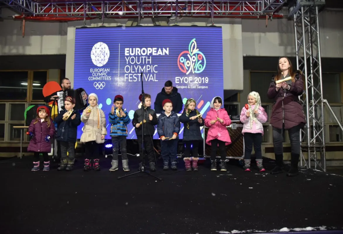Kid IUS Took Part in EYOF 2019 Celebrations