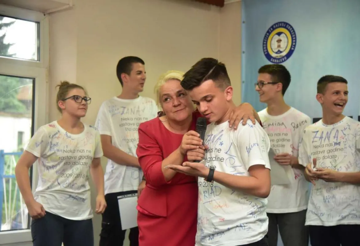 Graduation ceremony at Isa Beg Ishakovic primary school