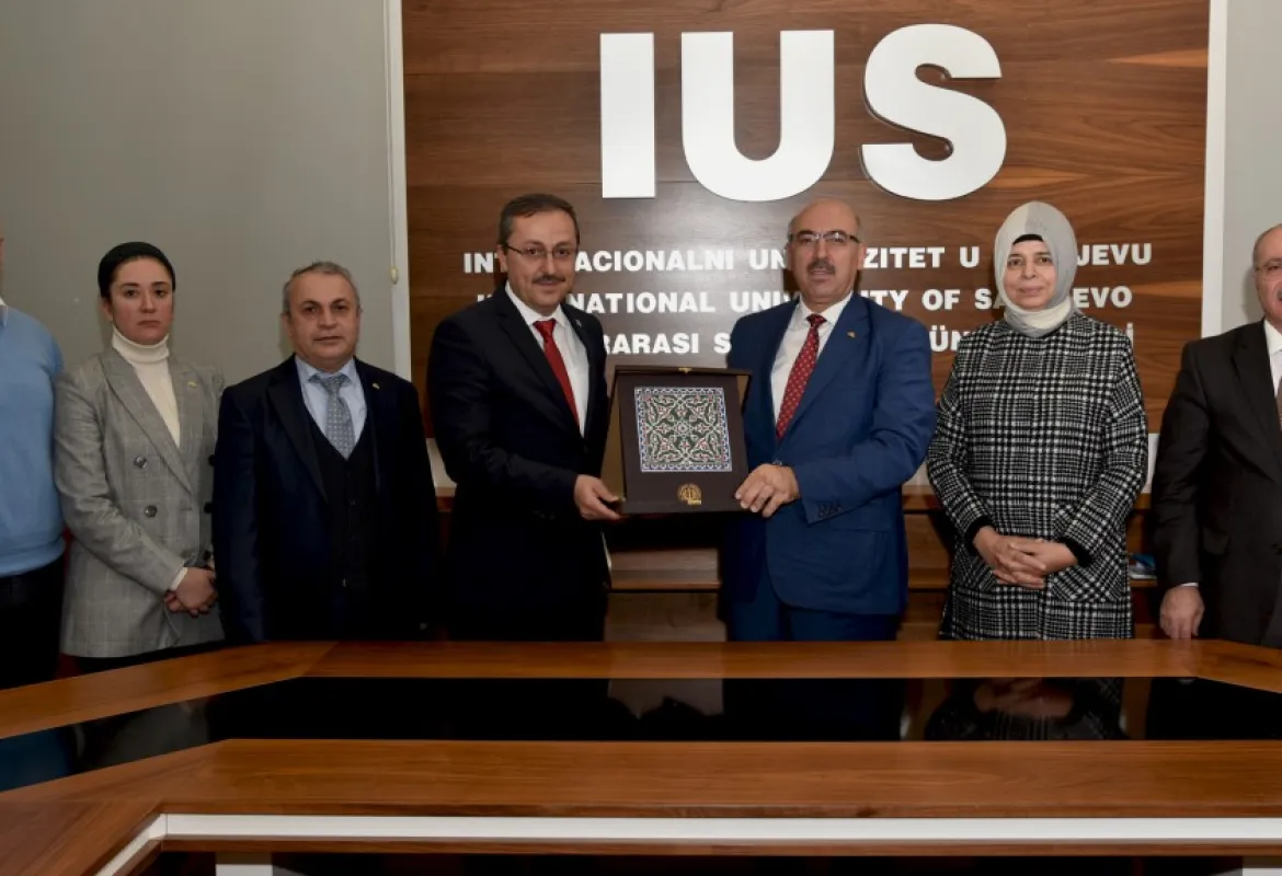 Istanbul University (IU) and International University of Sarajevo have signed the Protocol about joint programs