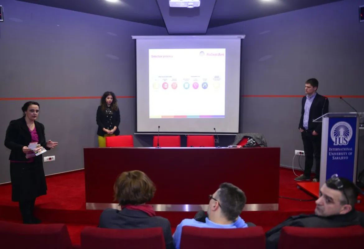Presentation about ProCredit way of banking held at IUS