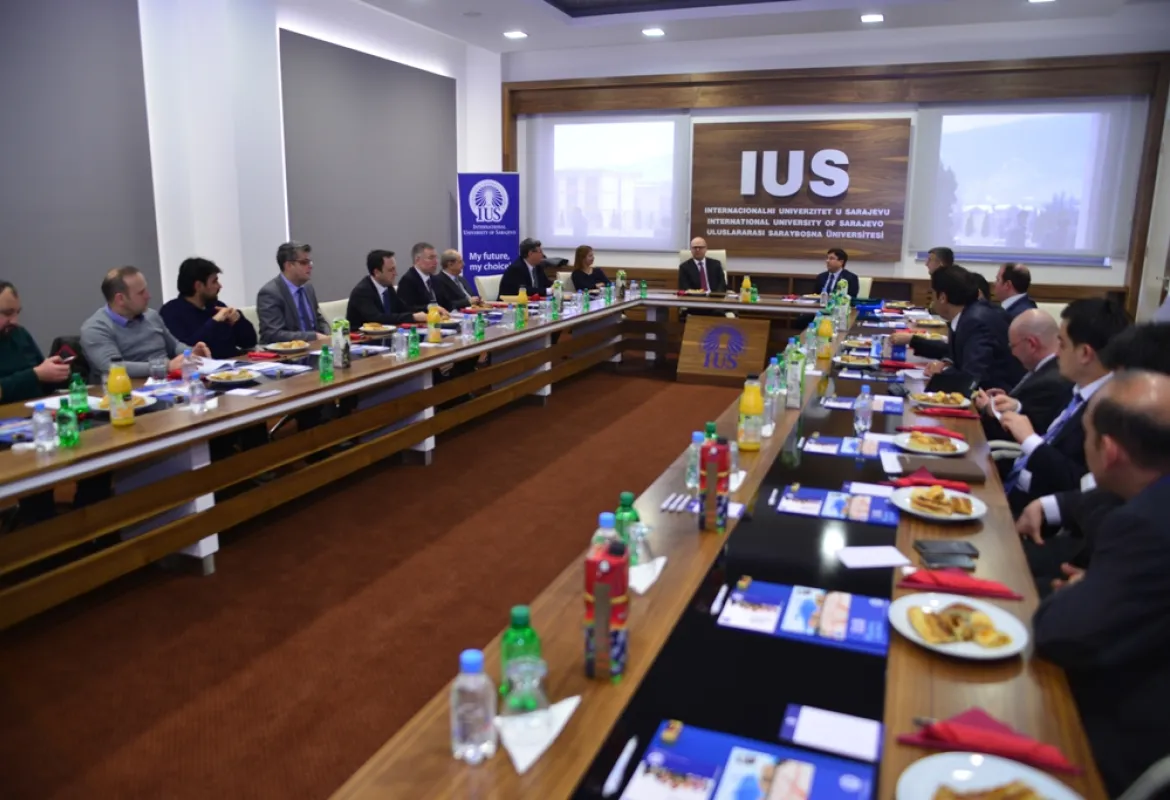 Turkish Ambassador Cihad Erginay and key representatives of Turkish Diaspora visited IUS