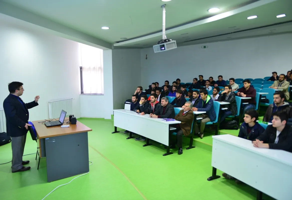 Rector Prof. Dr. Yücel Oğurlu met with students