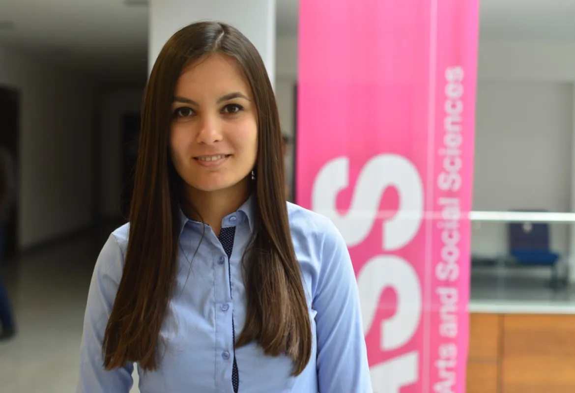 IUS Student Maida Jusović received an Erasmus Mundus scholarship