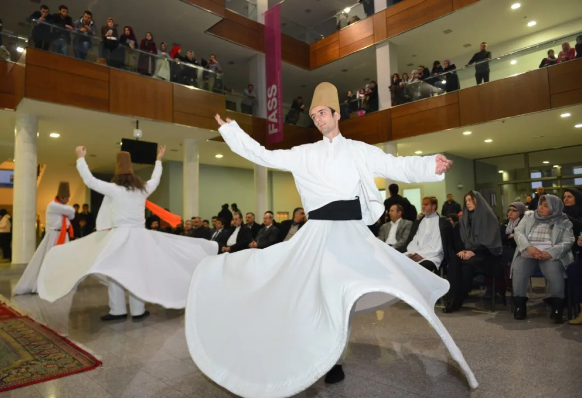 Traditional Sema performance held at IUS
