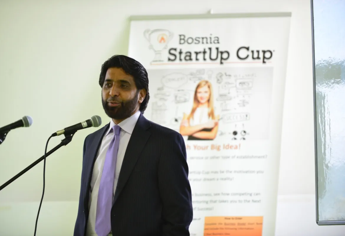 Bosnia Start Up Cup workshop held at the IUS