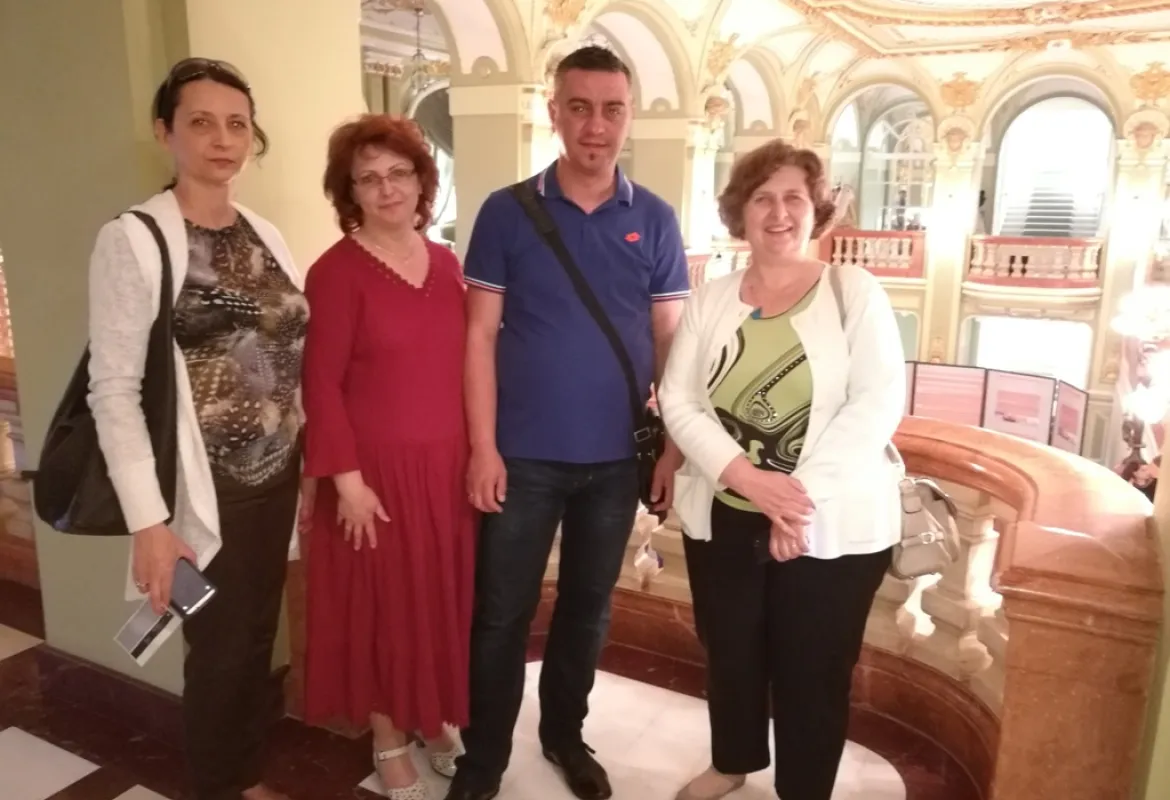 Adis Mujčić at the Professional Development Program in Romania