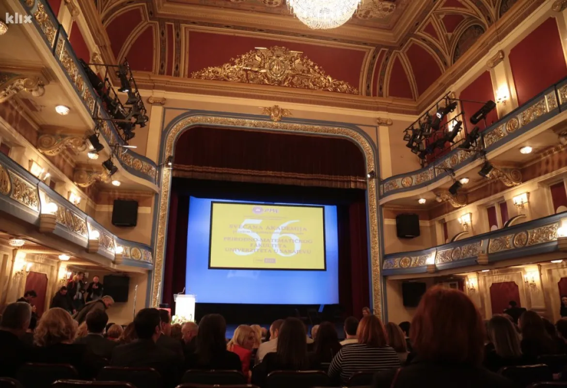 Advisor to and Representative for the Rector Assist. Prof. Dr. Muhamed Ali attended the celebration of the 56th anniversary of Faculty of Natural Sciences and Mathematics of University of Sarajevo