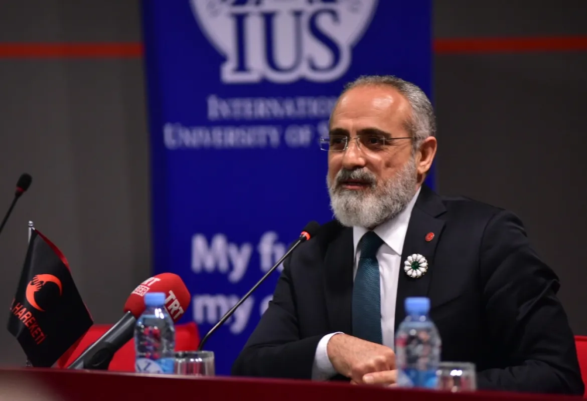 Chief Adviser to the Turkish President Yalçın Topçu visited International University of Sarajevo (IUS)