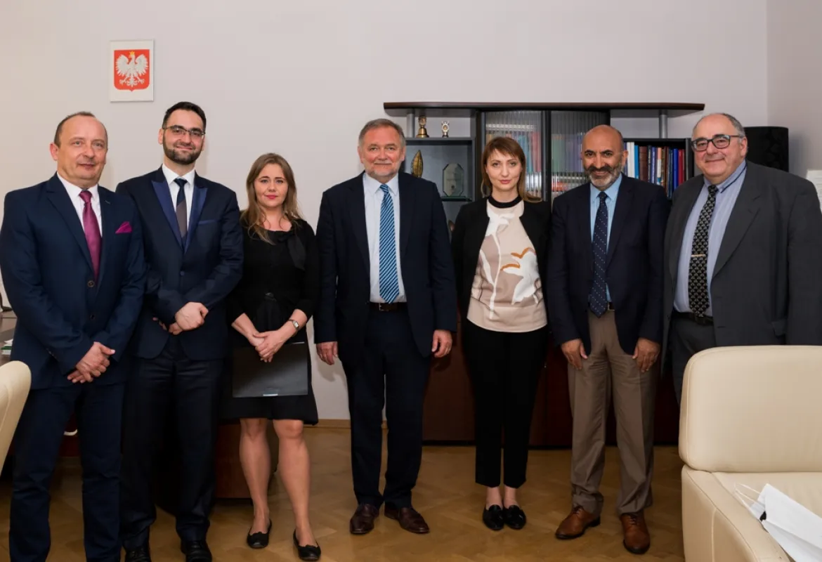 IUS Representatives at staff week in Zielona Gora