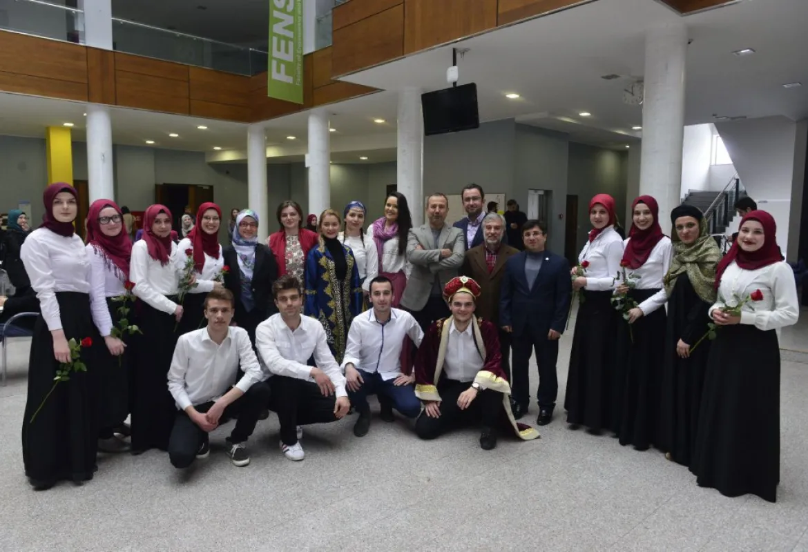 Performance „Bosnian pearls“ held at IUS