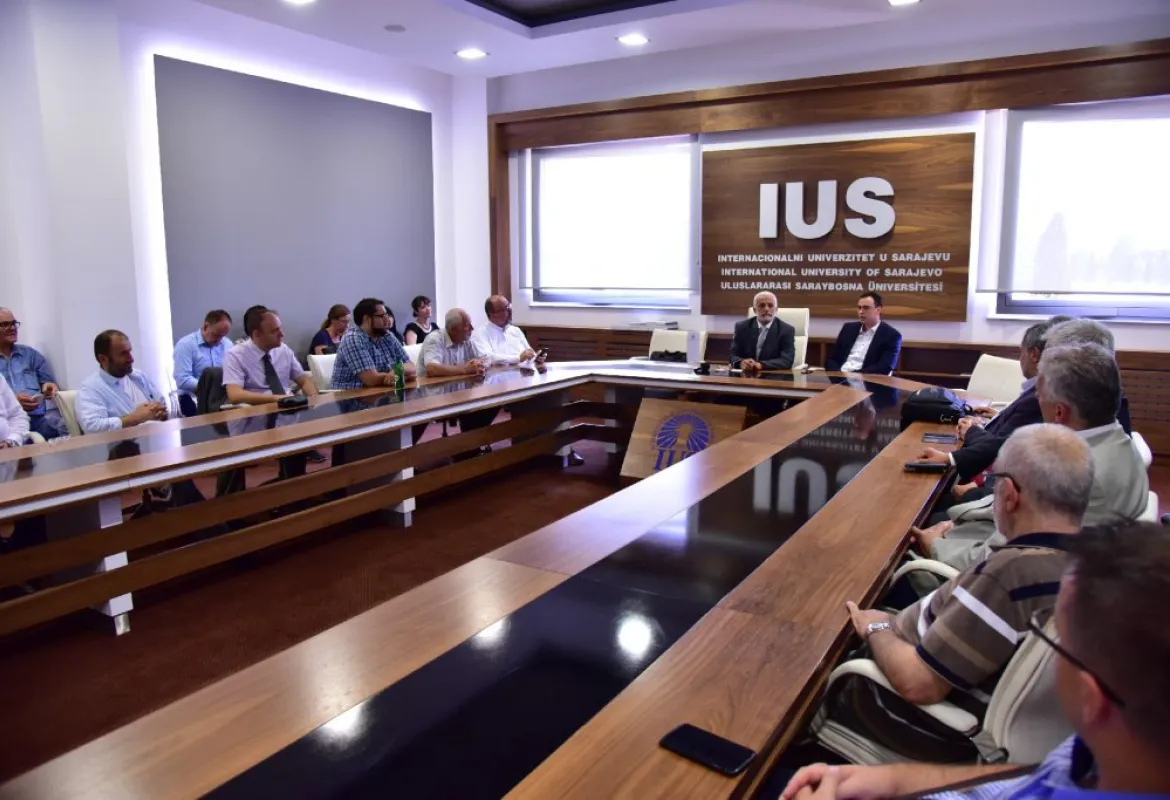 First in series of lectures of Dr. Huseyin Kansu held at IUS