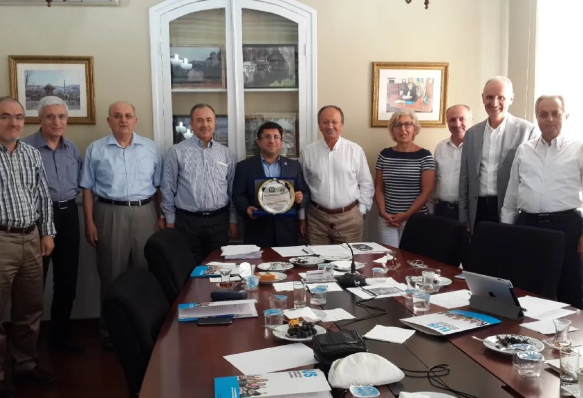 Farewell ceremony in Istanbul