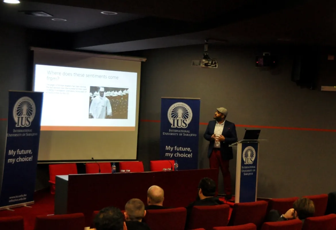 Lecture of Dr. Jared O’Neil Bell “Africa and Withdrawal from ICC” Held at IUS