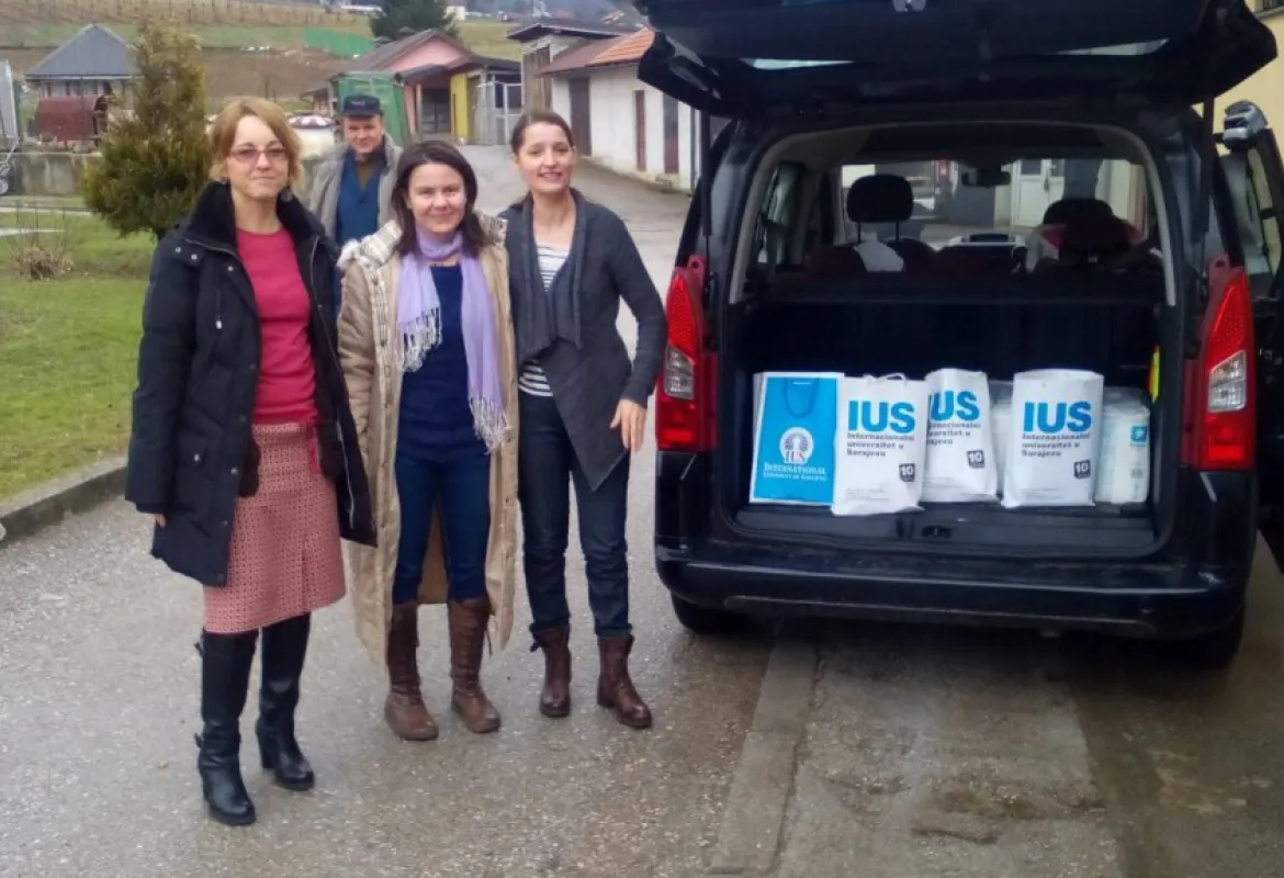 English Language School (ELS) Delivered Donation to PI Institute Pazarić